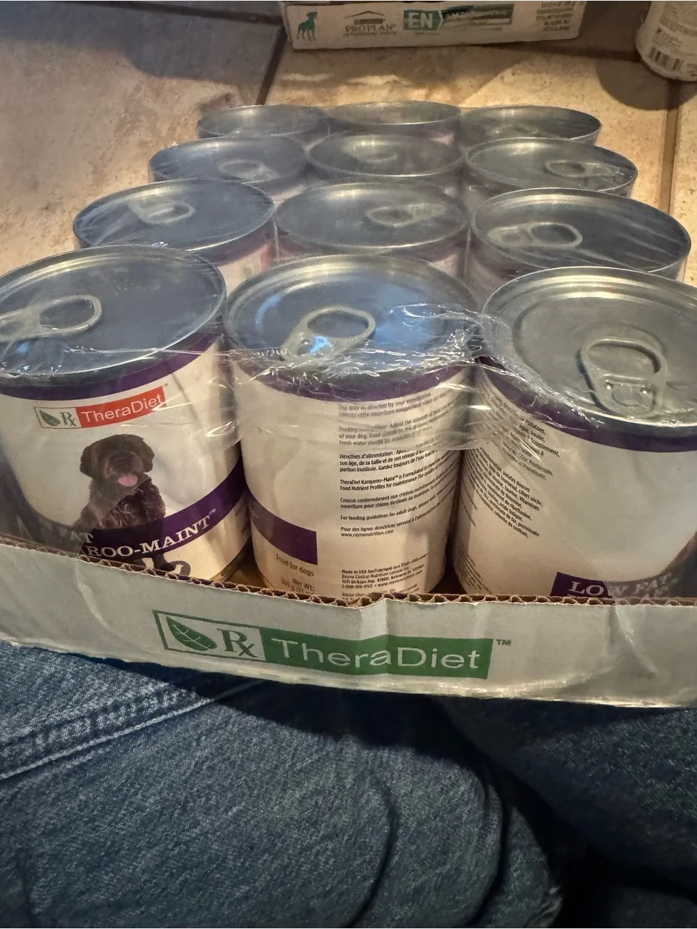 Low Fat Kangaroo Canned Dog Food - Purple